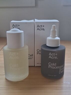 Act + Acre Scalp Detox Oil and Scalp Serum Duo
